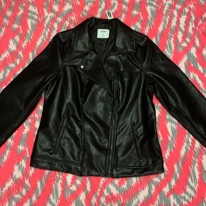 Old Navy Faux leather jacket women’s